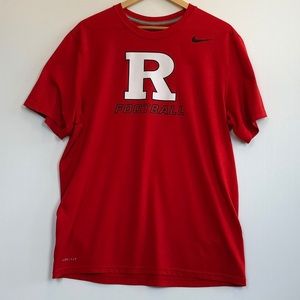 Rutgers Football Short Sleeve Dri-Fit Tee